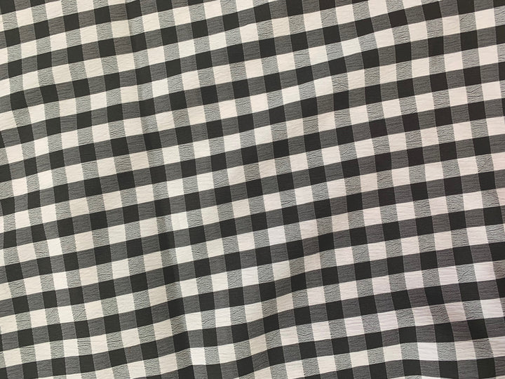 Gingham Check - Black / Ivory