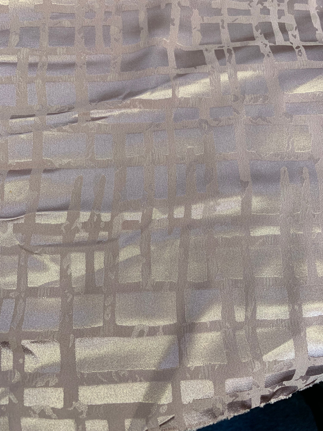 Random Check Jacquard - Stone
