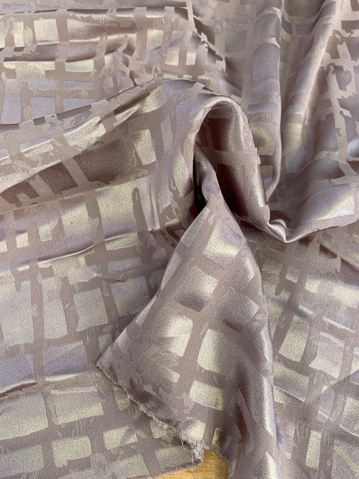 Random Check Jacquard - Stone