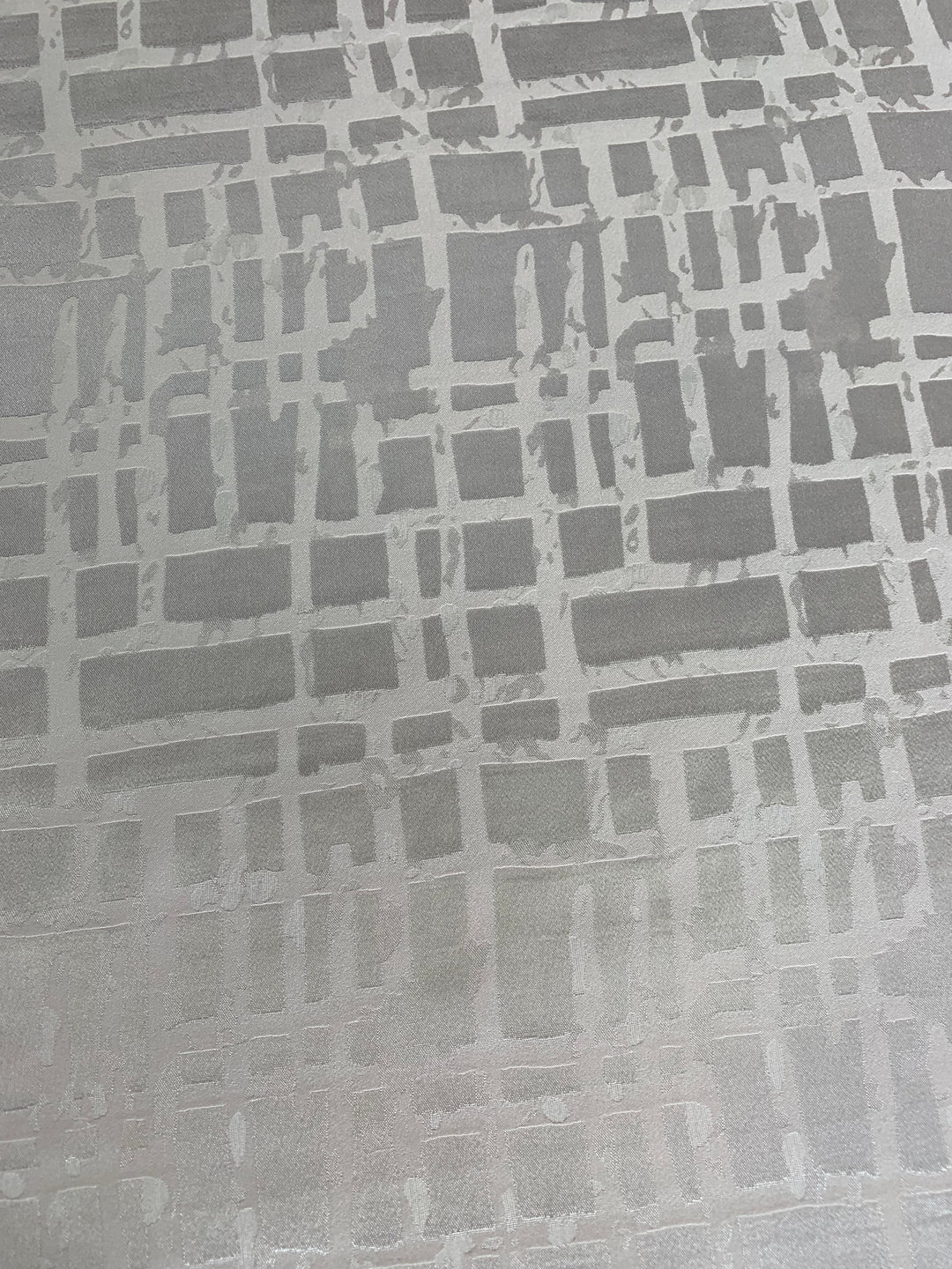 Random Check Jacquard - Stone