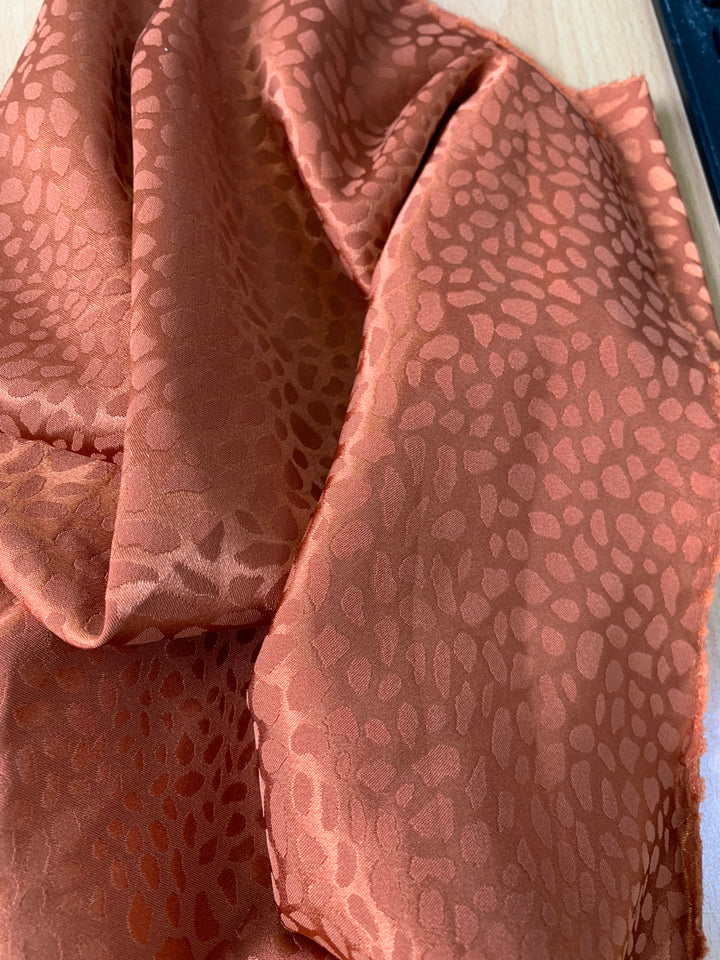 Leopard Jacquard - Blush