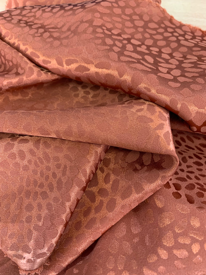 Leopard Jacquard - Blush