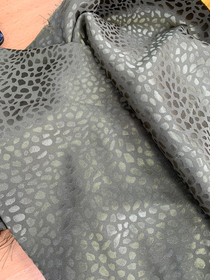Leopard Jacquard - Black