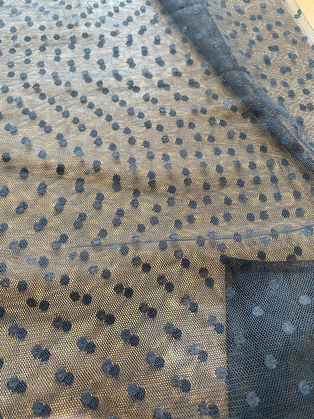 Spot Mesh – Black on Black