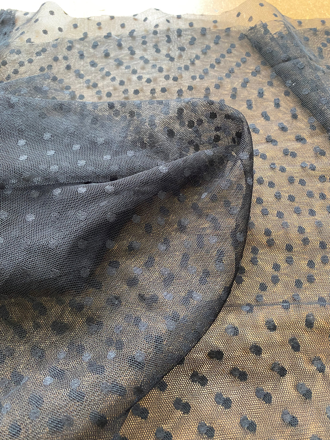 Spot Mesh – Black on Black