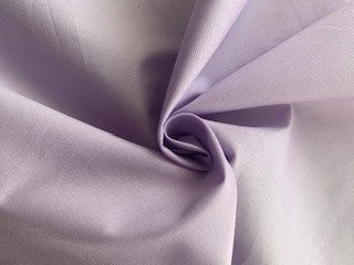 Stretch cotton poplin - Lilac