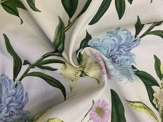 Floral Print Linen Mix