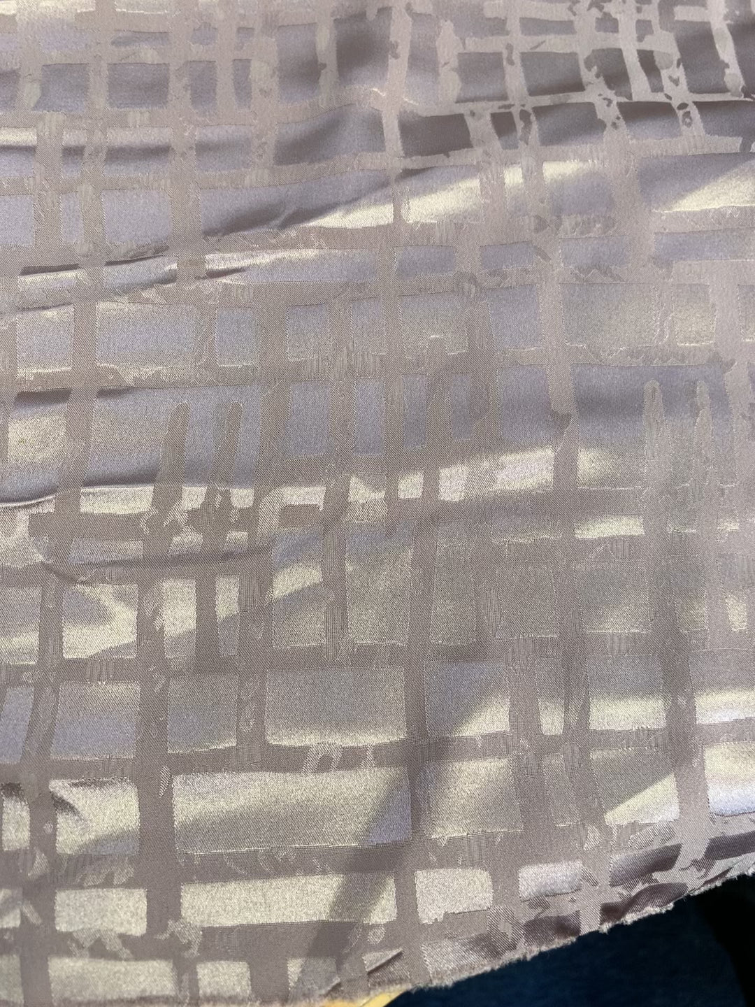 Random Check Jacquard - Stone