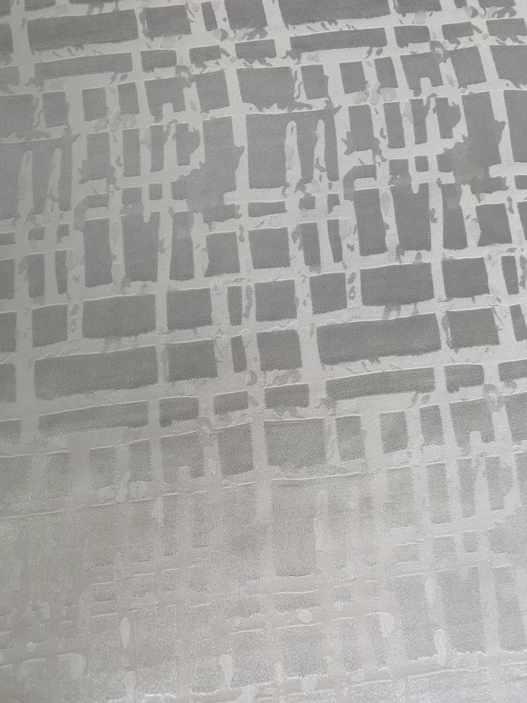 Random Check Jacquard - Stone